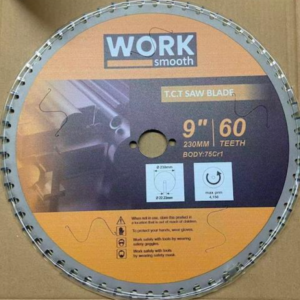 Carbide blade for all kinds of metal 230 Porcelain 60 Tooth